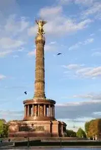 A Coluna da Vitória, no Tiergarten.