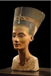 Busto de Nefertiti.